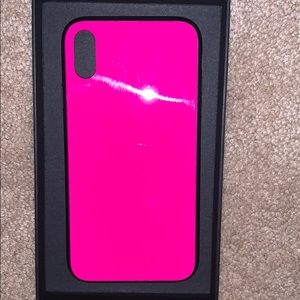 IPhone XR phone case hot pink